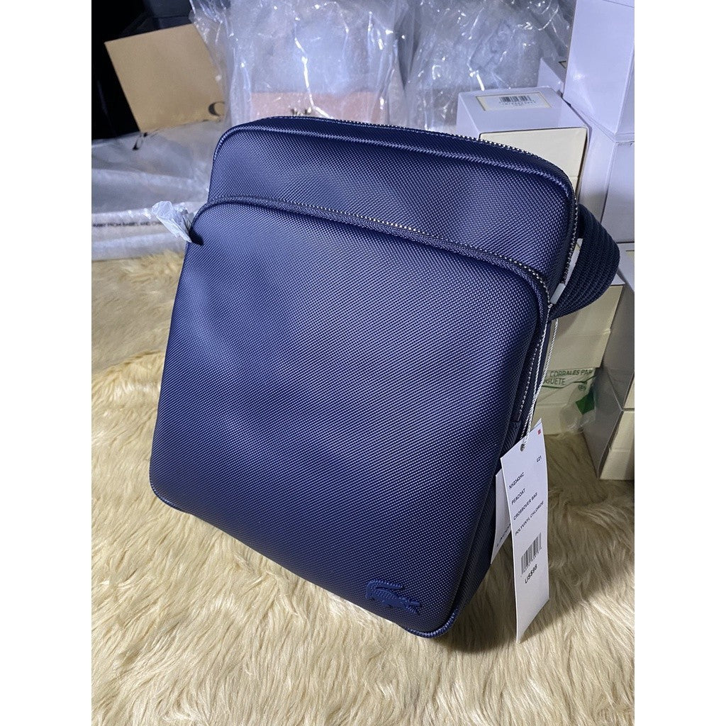 LCT Classic Camera Crossbody Bag in Navy for Men