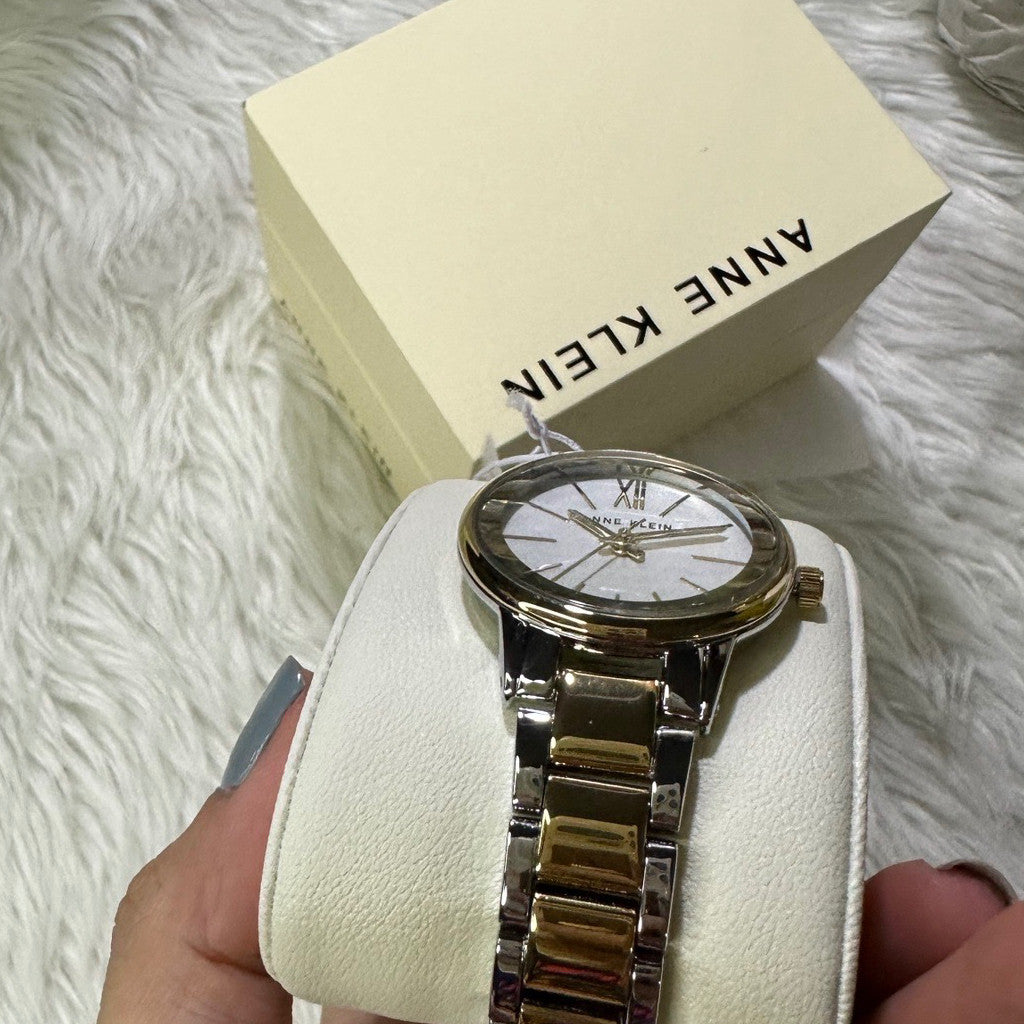 ORIG & IMPORTED AK Klein Women's Bracelet Two Tone Watch AK/3877SVTT