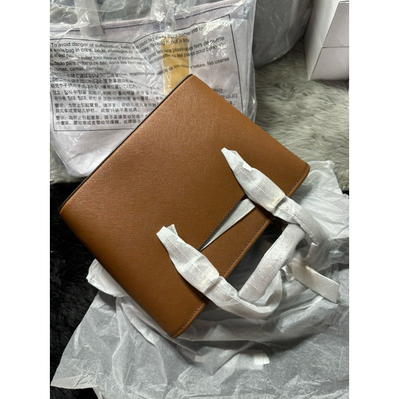 SALE!  MK Jet Set Travel Extra-Small Saffiano Leather Top-Zip Tote Bag Brown