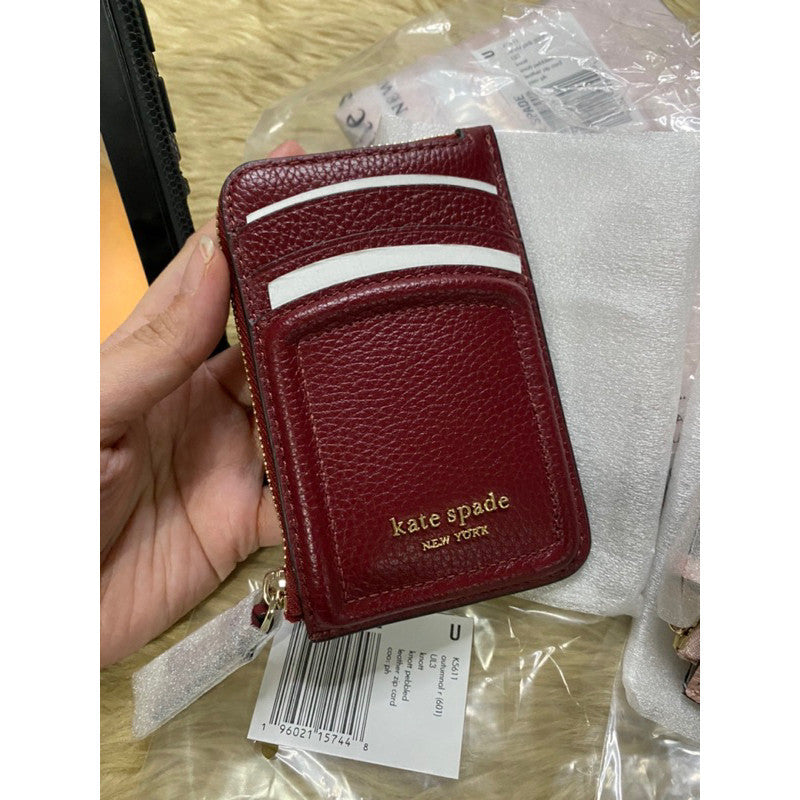 ORIG & IMPORTED KS Retail Knott Zip Cardholder Card Wallet