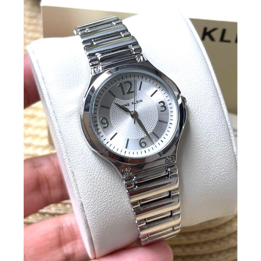 ORIG & IMPORTED AK Klein Women's Bracelet Silver Watch AK/3813SVSV