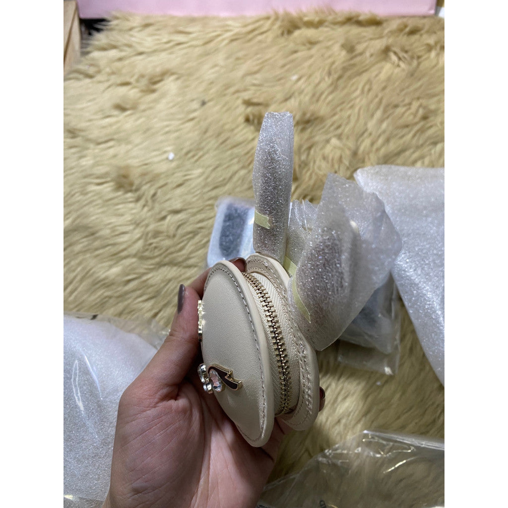 SALE! ❤️ ORIG & IMPORTED KS Bunbun 3d Coin Purse Wallet White Bunny