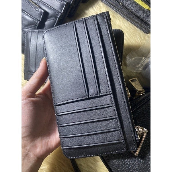 KS natalia large slim card holder wallet black - ORIG, US IMPORTED