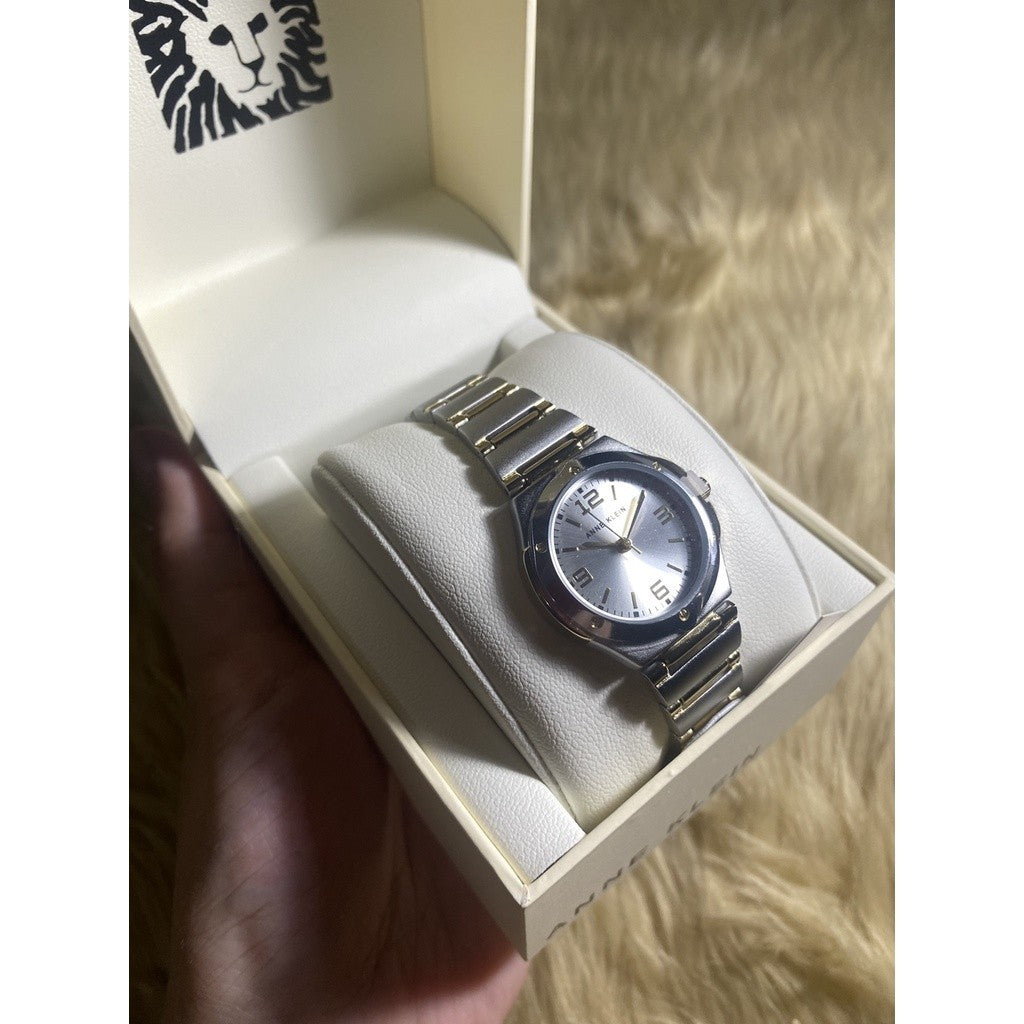 Best Seller! AK Klein Women's Two-Tone Bracelet Watch, 10/8655SVTT