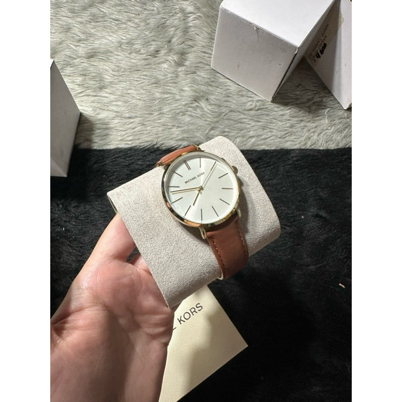 ORIG & IMPORTED MK Jayne Women Leather Brown Watch