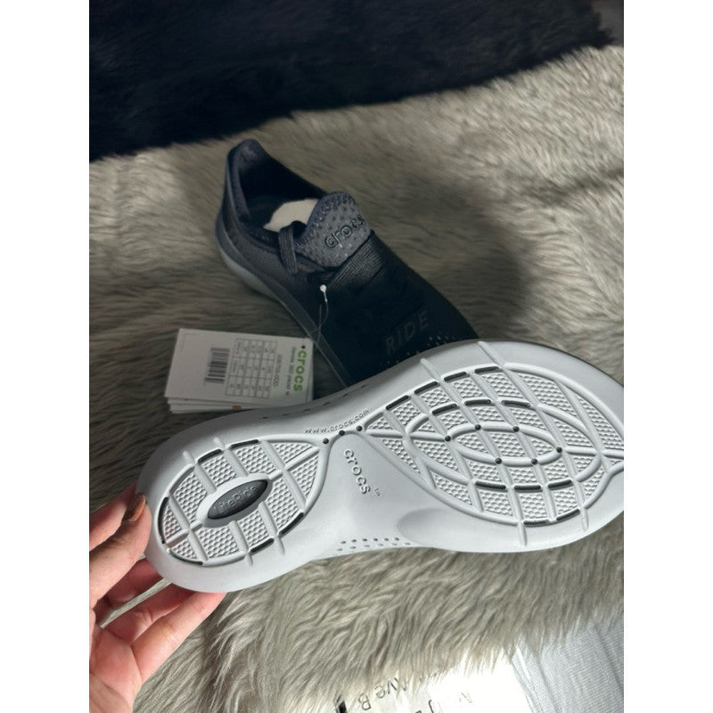 ORIG & IMPORTED Crocs Women’s LiteRide 360 Pacer Shoes in Black/Slate Grey