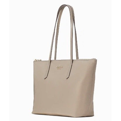 ORIG & IMPORTED KS Kitt Large Tote Nylon Bag in Brown/Taupe