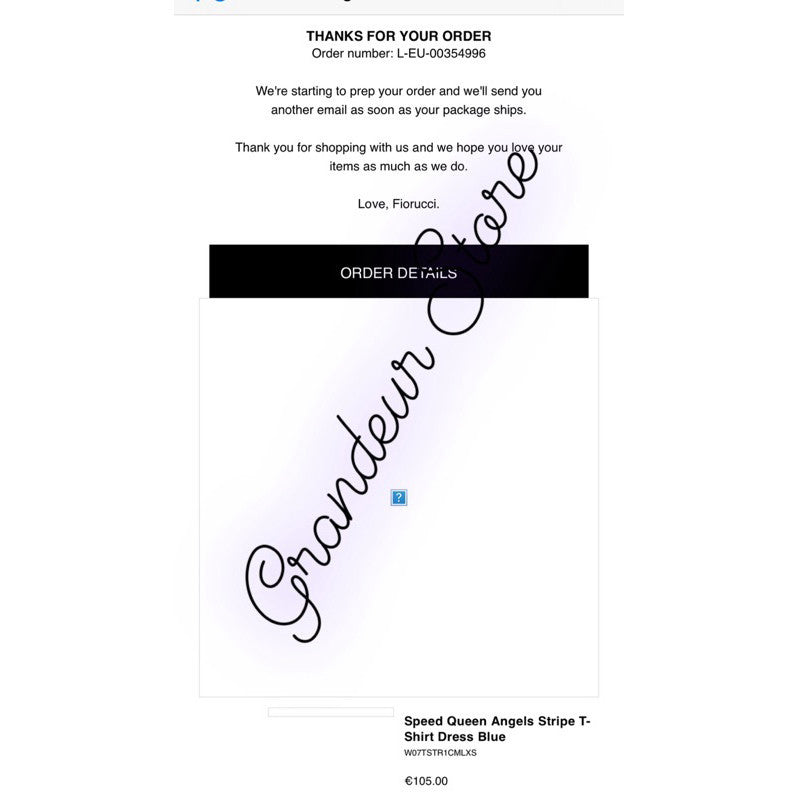 ORIG & IMPORTED FIORUCCI PEED QUEEN ANGELS STRIPE T-SHIRT DRESS BLUE W07TSTR1CMLXS XS ONLY