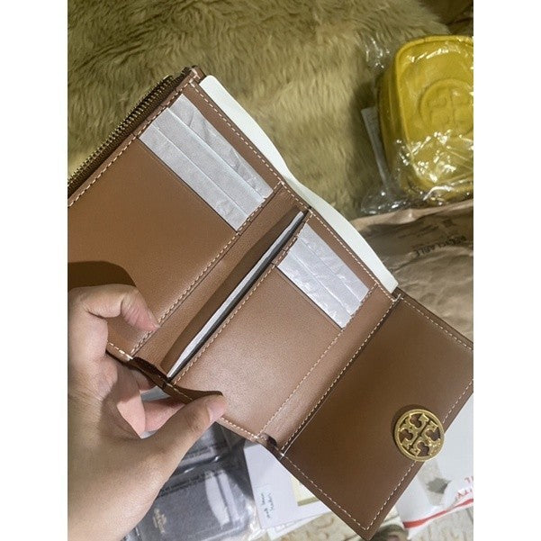 TB Miller Medium Flap Wallet Brown