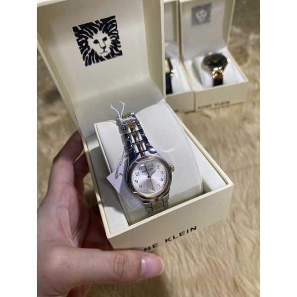 AK Klein Women's 10-5491SVTT Two-Tone Dress Watch