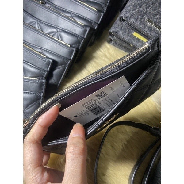 KS natalia large slim card holder wallet black - ORIG, US IMPORTED