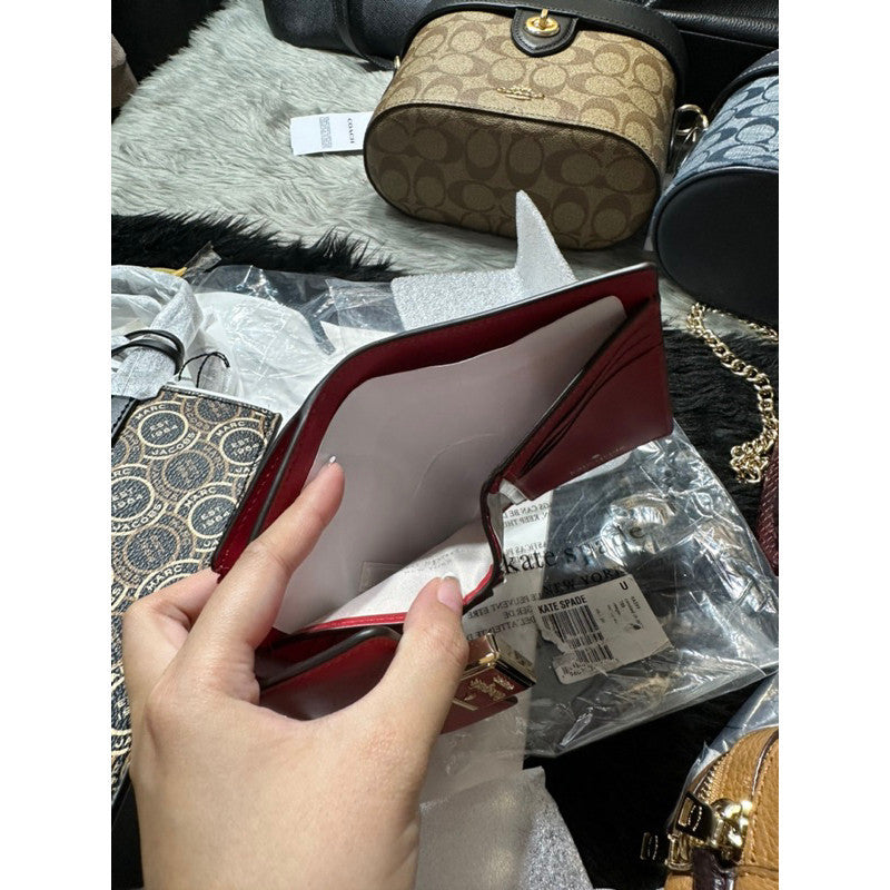 ORIG & IMPORTED KS Reegan Medium Flap Wallet Red