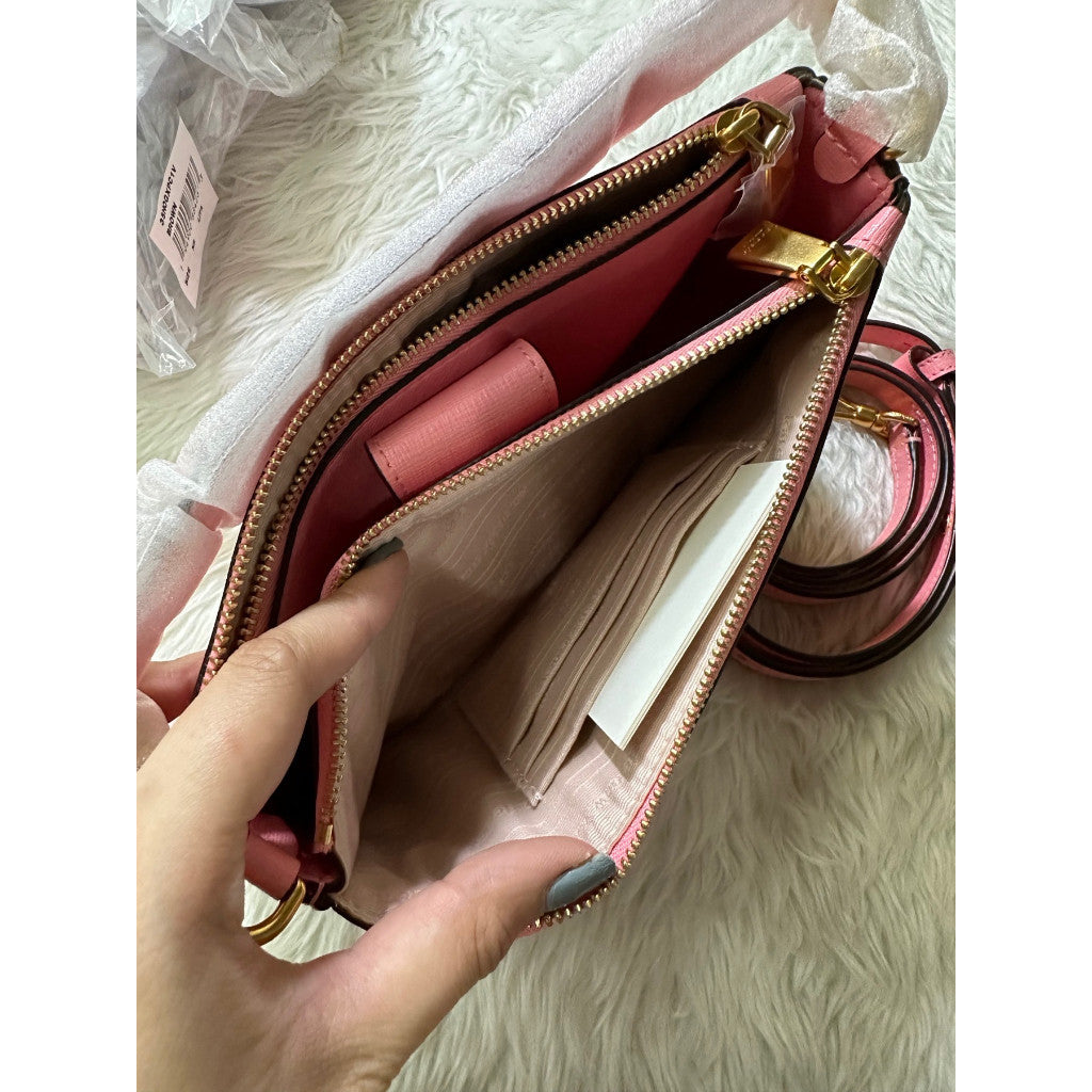 ORIG & IMPORTED KS Morgan East West Crossbody Retail Bag in Pink