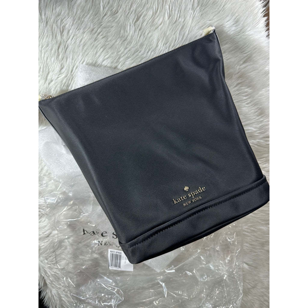 SALE!! ORIG & IMPORTED KS Chelsea Nylon Duffle Nylon Crossbody Black Bag