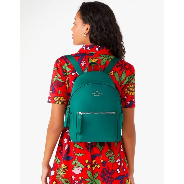 SALE! ❤️ ORIG & IMPORTED KS Chelsea Medium Backpack Nylon Bag in Jade Green