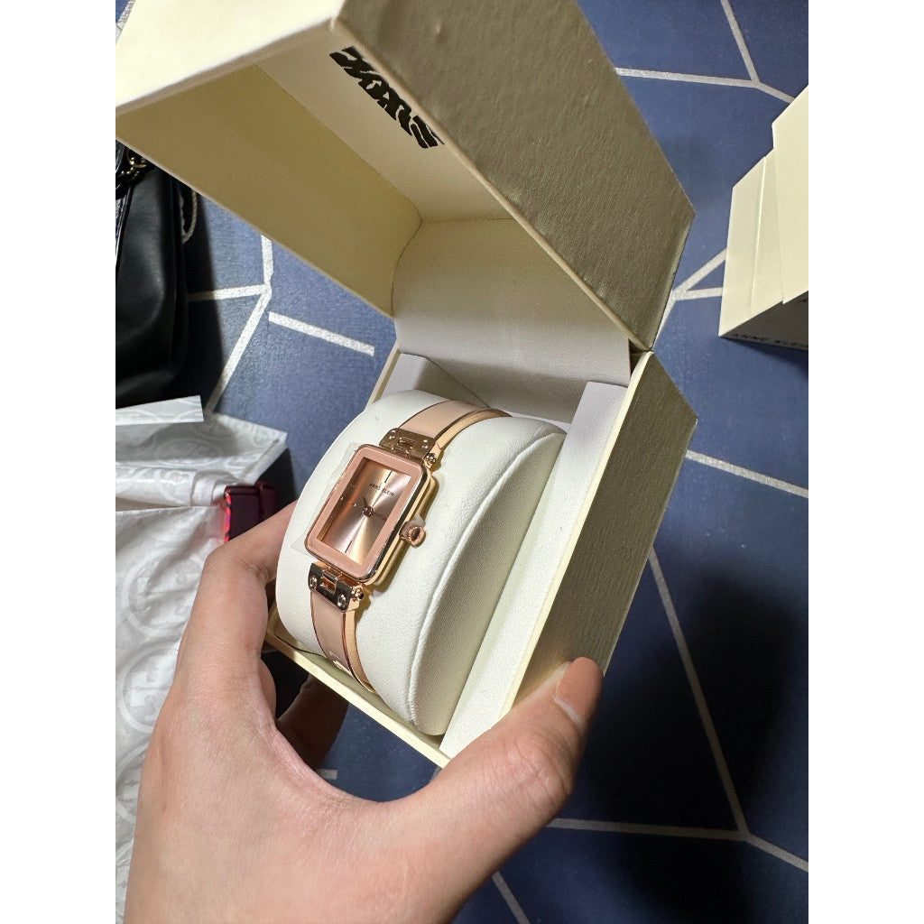 ORIG & IMPORTED AK Klein Women's Bangle Watch Rose Gold AK/3926BHRG