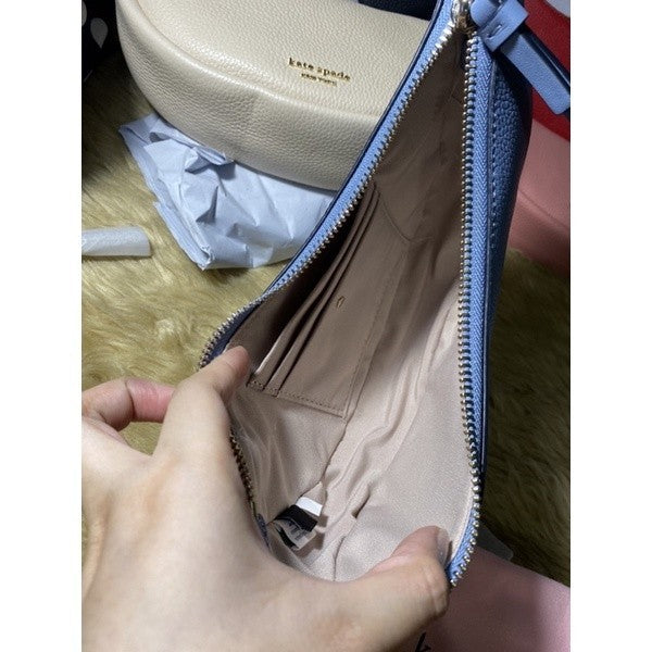 SALE! ❤️  KS smile small crossbody shoulder bag BLUE RETAIL