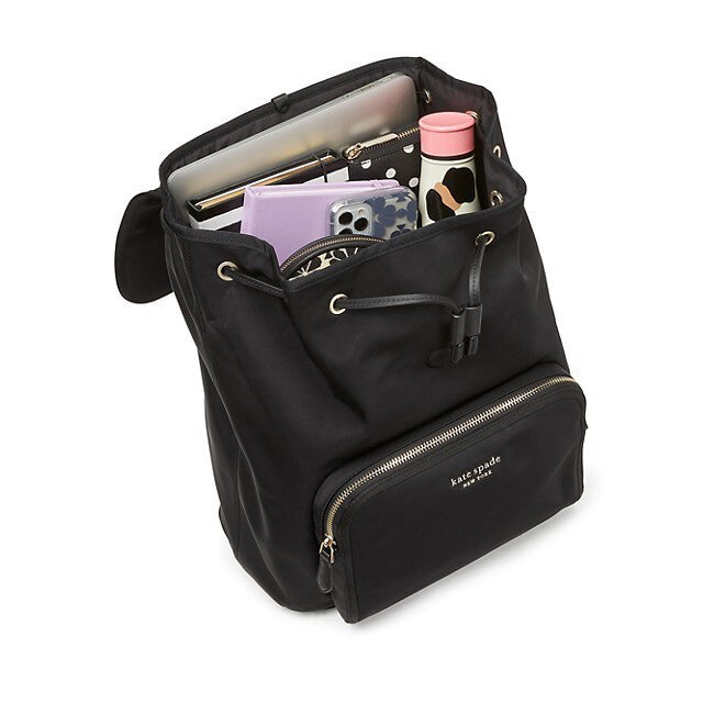 ORIG & IMPORTED KS Retail The Little Better Sam Nylon Medium Backpack Black Bag