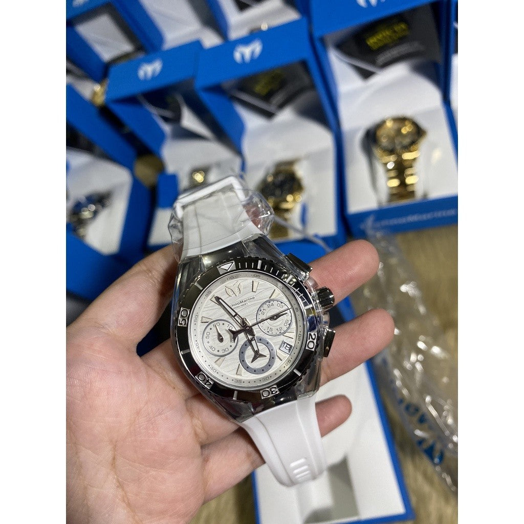 BROKEN BOX TechnoMarine Cruise Star Women's Watch - 40.57mm, White (TM-120033)