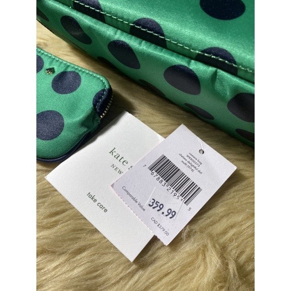 SALE! ❤️  KS chelsea delightful dot camera bag nylon green