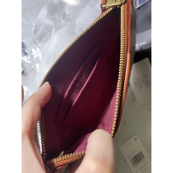 SALE! ❤️  CCH Large Tan Wristlet Retail Wallet 100% ORIG