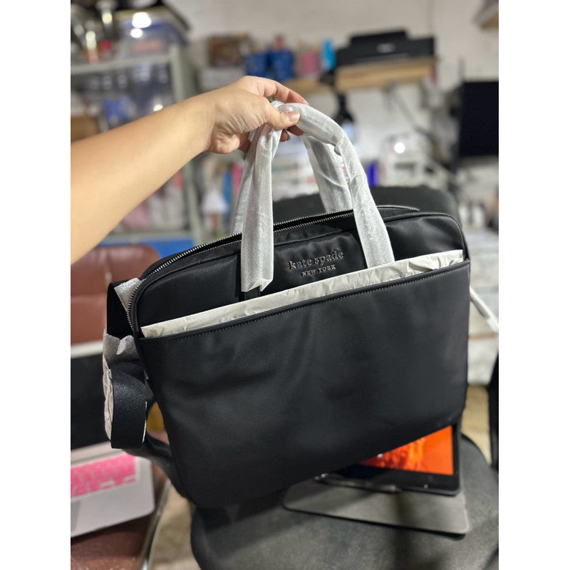 ORIG & IMPORTED KS Retail Sam Ksnyl Nylon Universal Laptop Nylon Bag Black