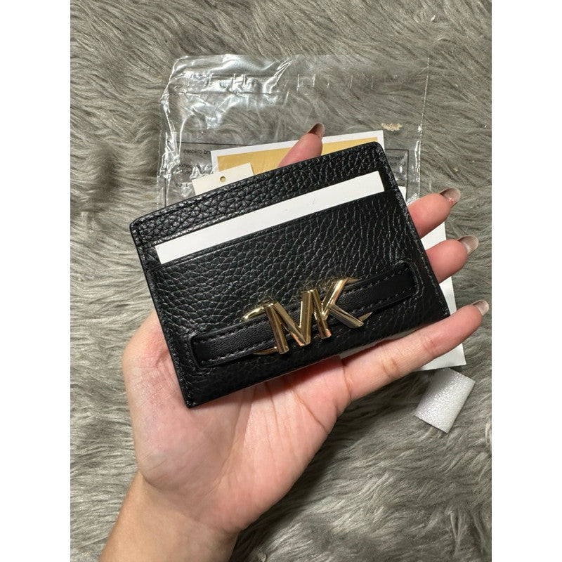 ORIG & IMPORTED MK REED LARGE PEBBLED LEATHER CARD HOLDER CASE WALLET BLACK BROWN
