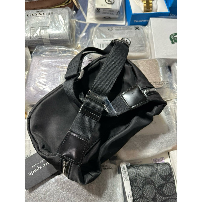 SALE! ❤️ ORIG & IMPORTED KS Retail Sam Icon Nylon Medium Belt Bag Black