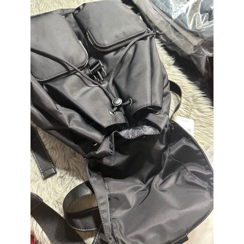 ORIG & IMPORTED LCT Women's Active Nylon Backpack Bag in Black