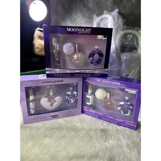 SALE! ❤️ ORIG & IMPORTED ARIANA GRANDE Thank u Next, Ari, Moonlight Cloud Perfume Mist Gift Set