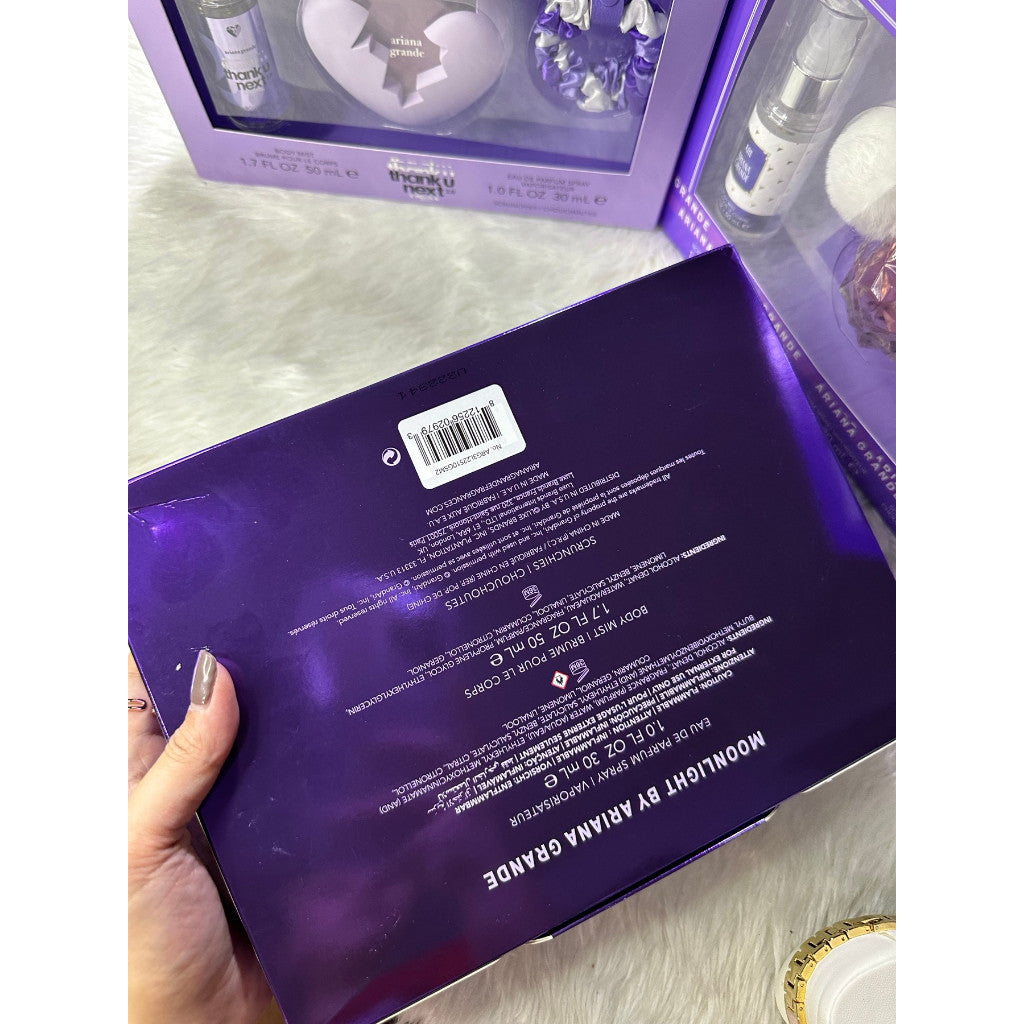 SALE! ❤️ ORIG & IMPORTED ARIANA GRANDE Thank u Next, Ari, Moonlight Cloud Perfume Mist Gift Set