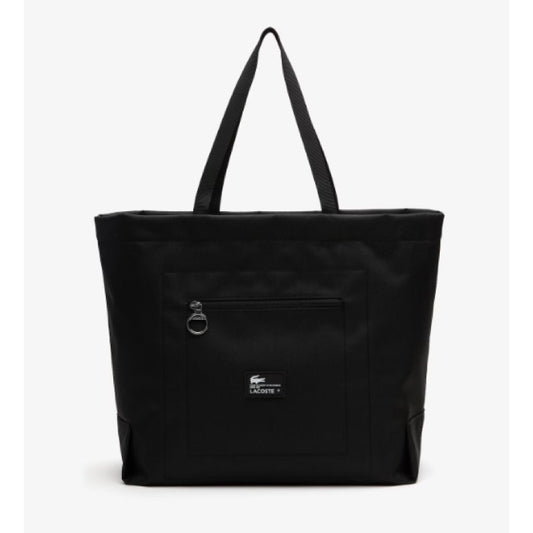 SALE! ORIG & IMPORTED LCT Unisex Contrast Branding Oversized Tote Black Bag