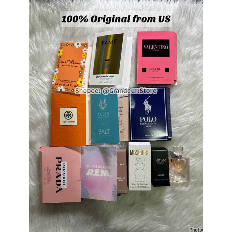 ORIG & IMPORTED Perfume Mini Size Decants 100% ORIG FROM US!