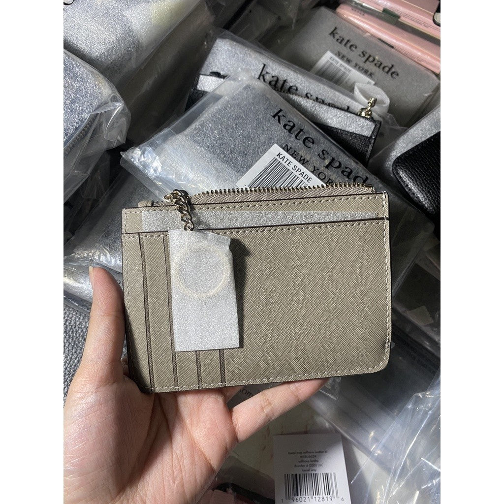 SALE! ❤️  KS Laurel Way Bitsy Card Holder Wallet in Black and Brown