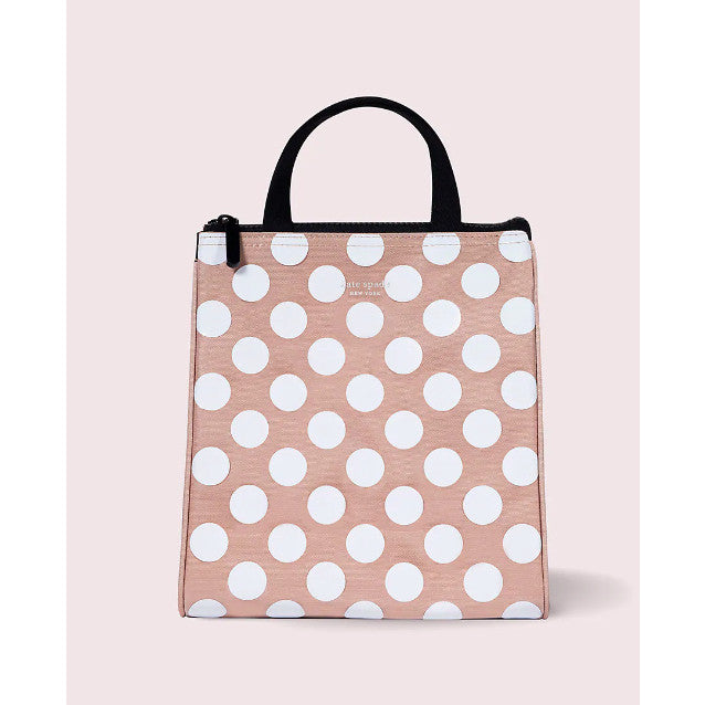 ORIG & IMPORTED KS Retail Jumbo Dot Lunch Bag Pink