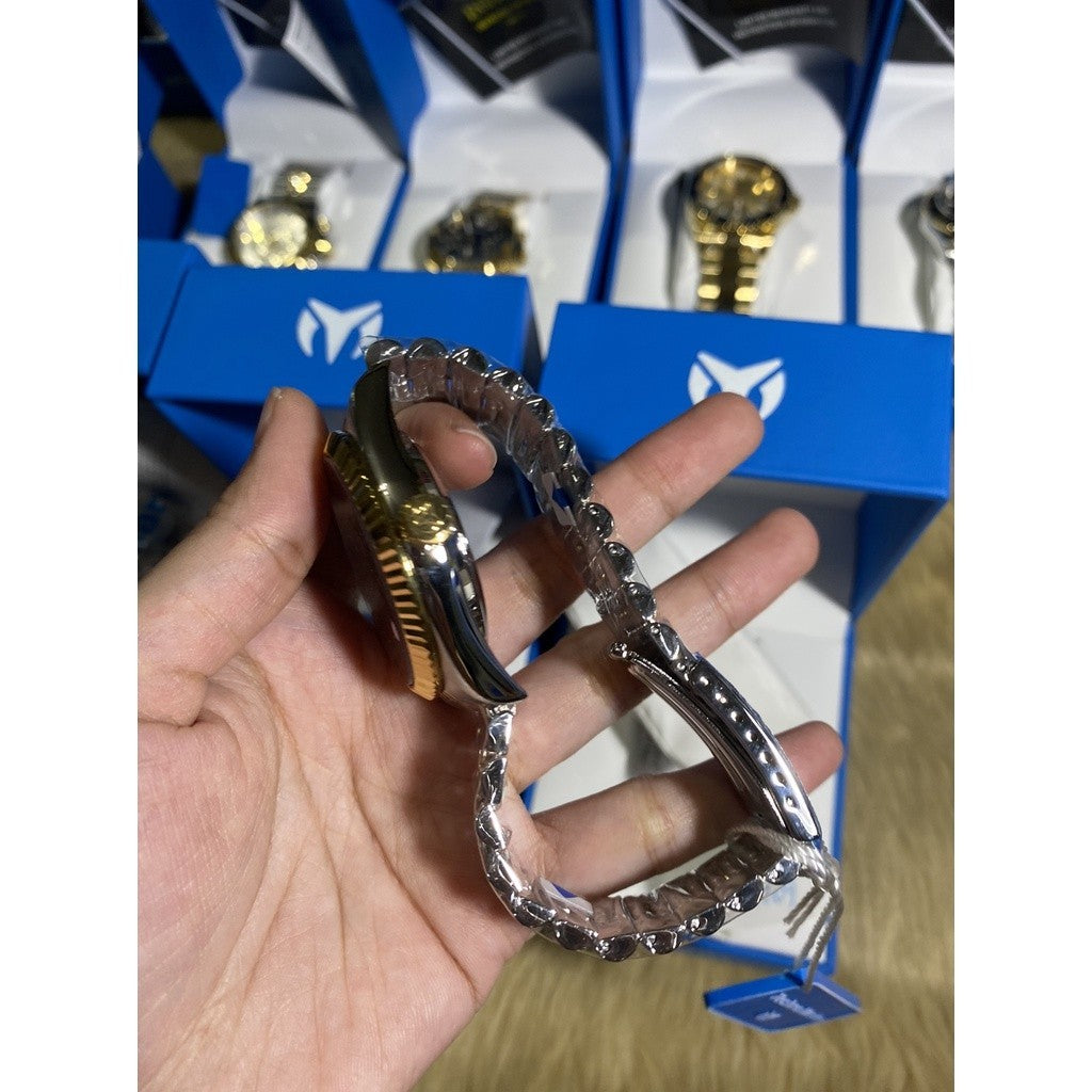 ORIG & IMPORTED TechnoMarine Sea Dream Men's Watch - 42mm, Steel, Gold (TM-719004)