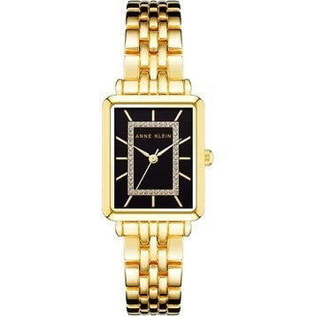 AK Klein Women's Glitter Accented Bracelet Watch AK/3760BKGB