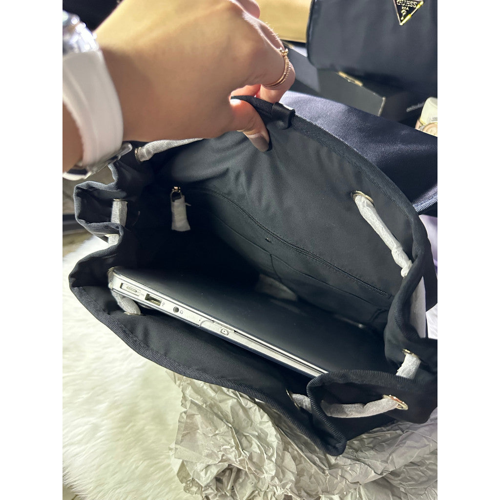 ORIG & IMPORTED KS Retail The Little Better Sam Nylon Medium Backpack Black Bag