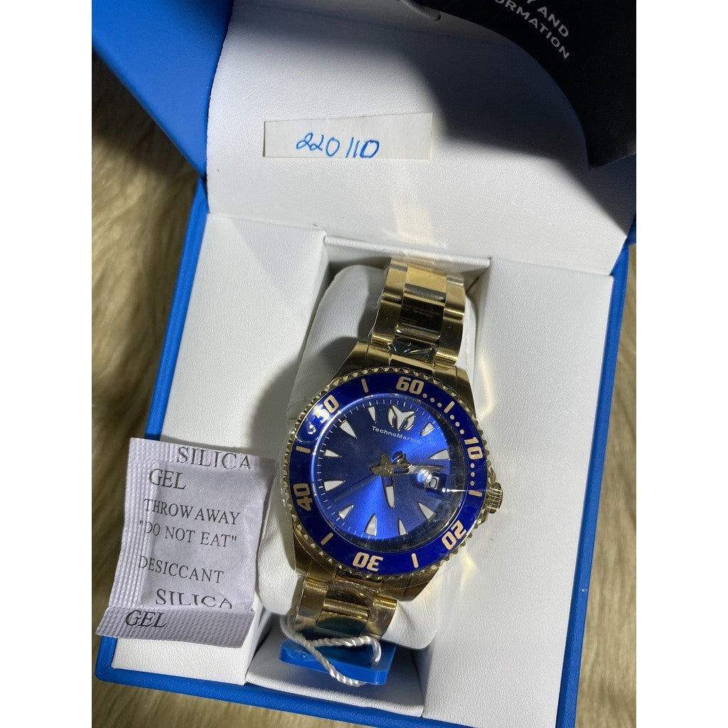 BROKEN BOX TechnoMarine Manta Sea Women's Watch - 38mm, Gold (TM-220110)
