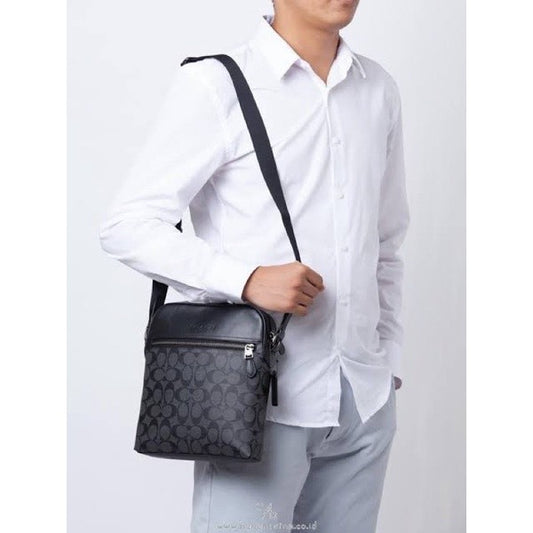 ORIG & IMPORTED CCH Houston Flight Mens Bag In Signature Canvas