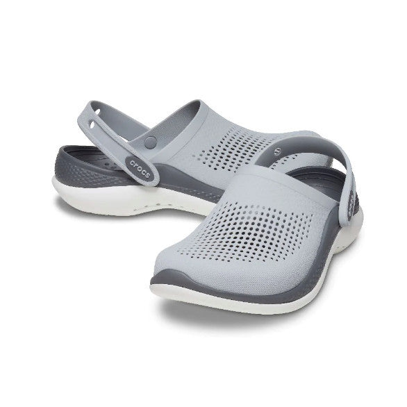 ORIG & IMPORTED Crocs Literide 360 Clog Shoes in Light Grey M8 ONLY