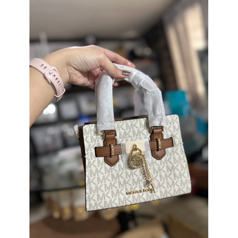 ORIG & IMPORTED MK Hamilton Saffiano Leather Mini Crossbody Bag
