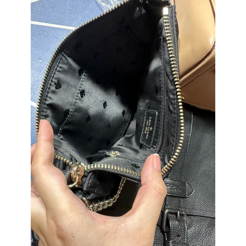 ORIG & IMPORTED KS Wilson Road Jane Shoulder Bag Nylon Black