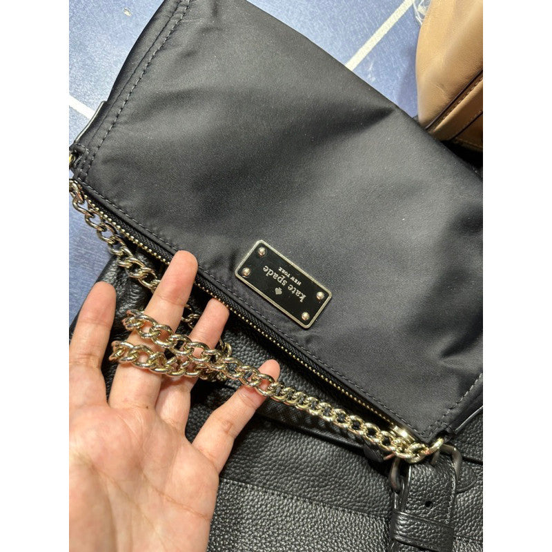 ORIG & IMPORTED KS Wilson Road Jane Shoulder Bag Nylon Black