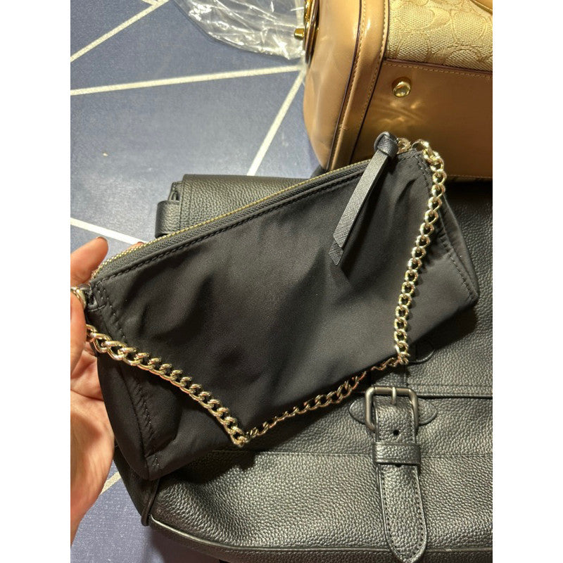 ORIG & IMPORTED KS Wilson Road Jane Shoulder Bag Nylon Black