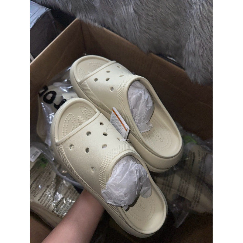 ORIG & IMPORTED CROCS CRUSH WOMEN SLIDES