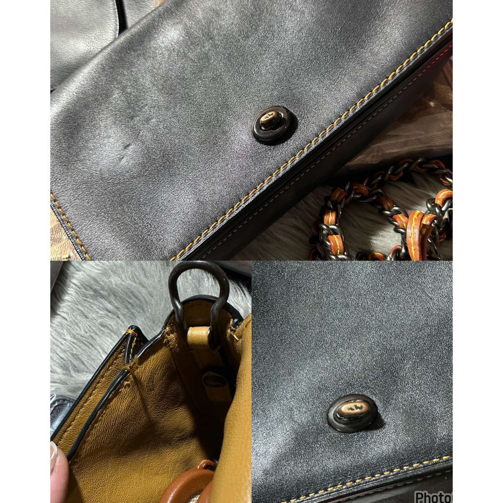SALE! ❤️ ORIG & IMPORTED CCH Dinky Black Retail Small Clutch Bag