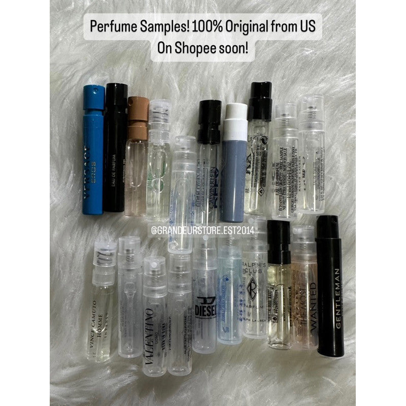 ORIG & IMPORTED Perfume Mini Size Decants FOR MEN 100% ORIG FROM US!