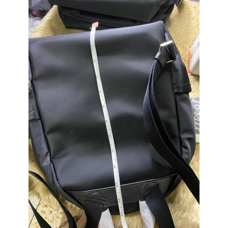 DISCONTINUED NO RESTOCK! ORIG & IMPORTED KS Chelsea Medium Backpack Black Nylon Bag Blue