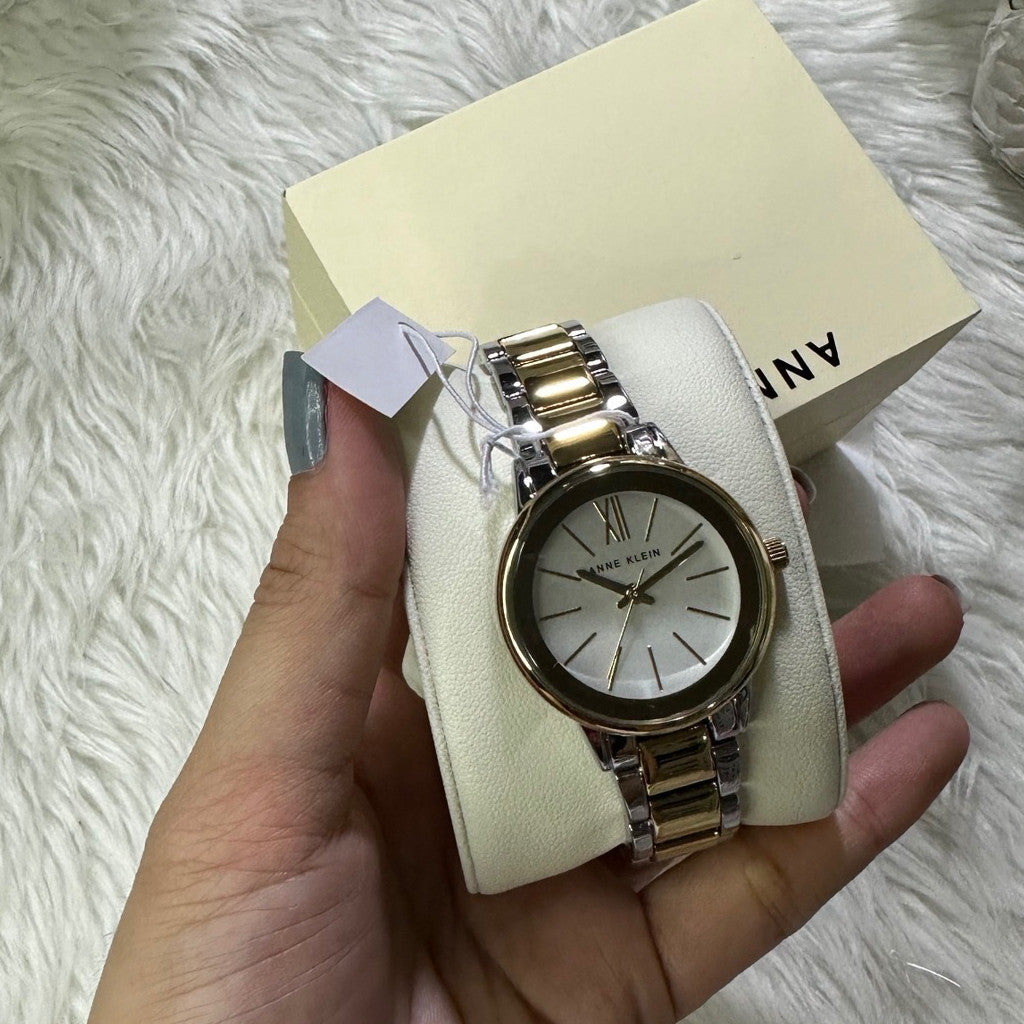 ORIG & IMPORTED AK Klein Women's Bracelet Two Tone Watch AK/3877SVTT